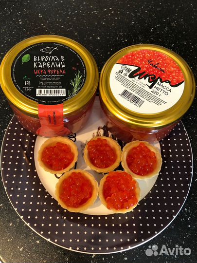 Икра красная щуки