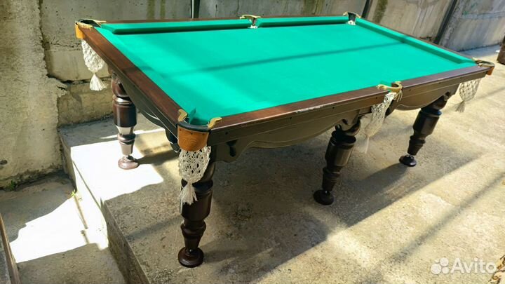 Бильярдный стол 7 футов бу, собранный, целый