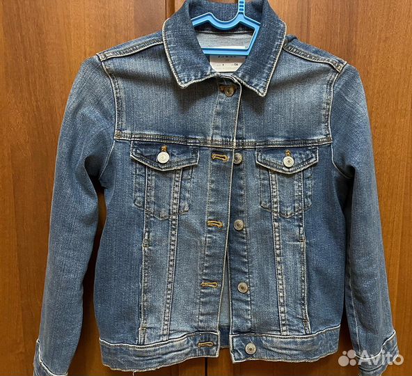 Джинсовая куртка zara для девочки