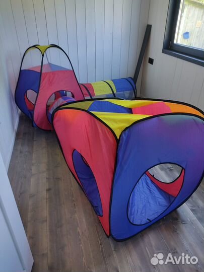 Детский игровой домик с трубой