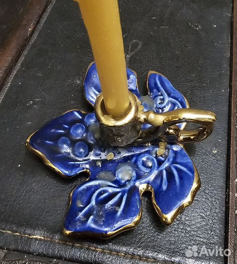 Подсвечник керамический ручной работы