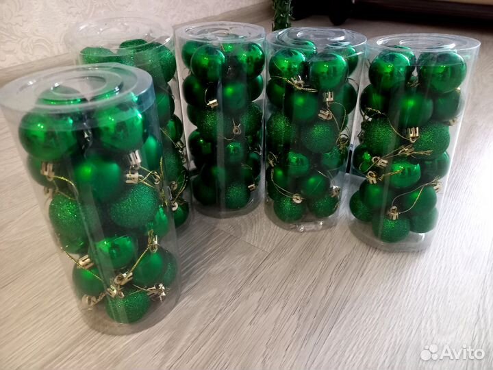 Новогодние игрушки 24 шт