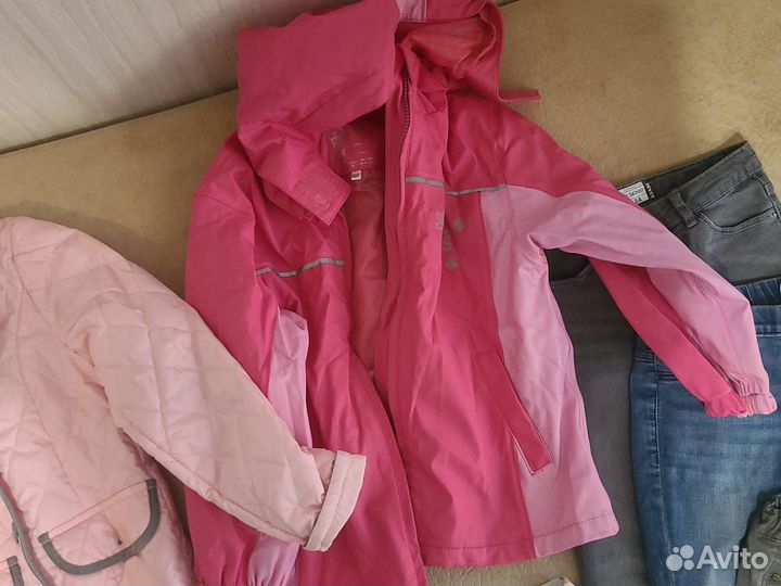 Вещи пакетом на девочку 116-122-128