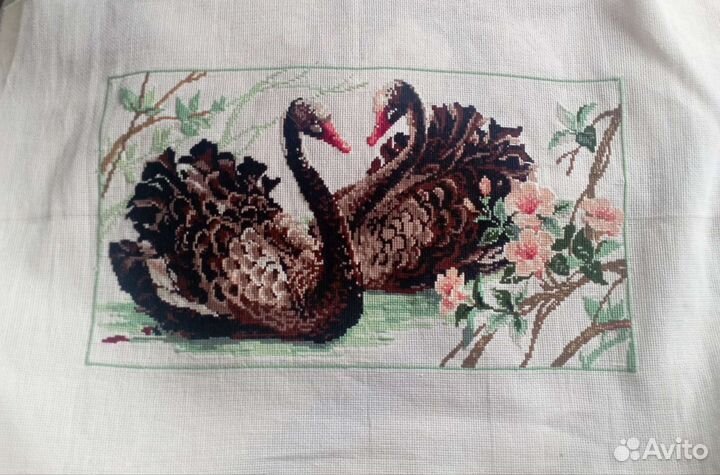 Вышитые картины крестом готовые работы. В асс