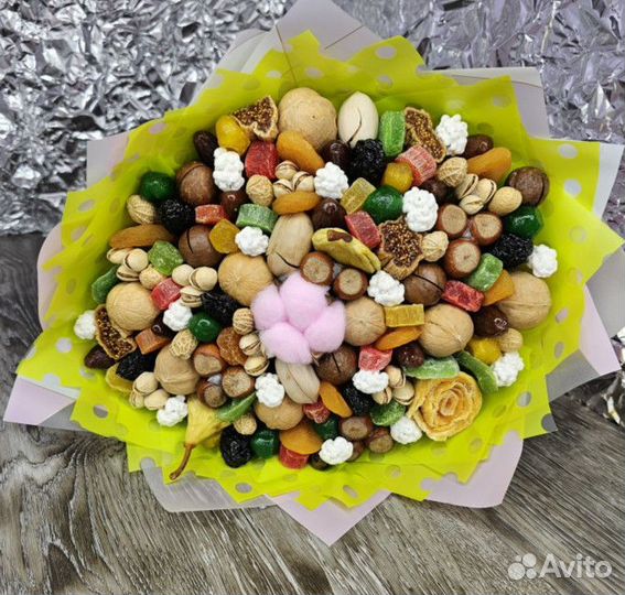 Букет сухофруктовый с орехами арт. в Хабаровске