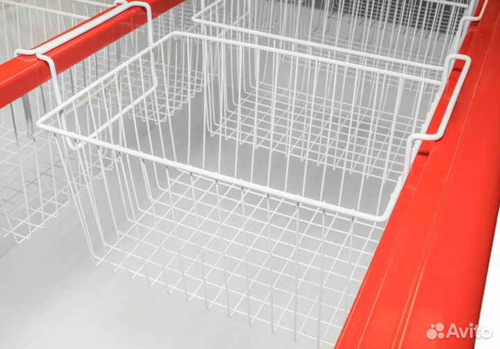 Морозильный ларь frostor F 2000 B красный