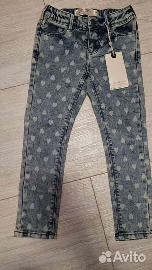 Джинсы для девочки р. 110