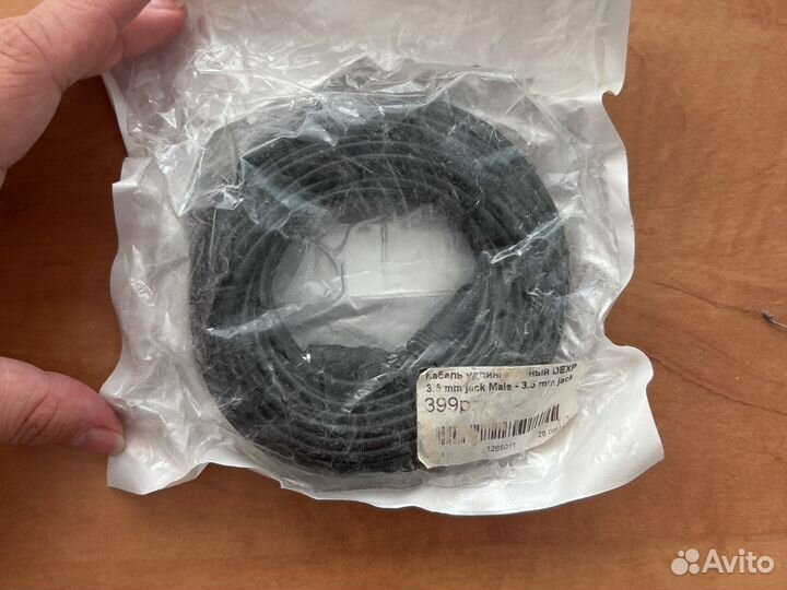 Кабель 3,5 jack(m) -3,5jack(f)