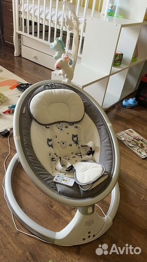 Детские электронные качели для новорожденных