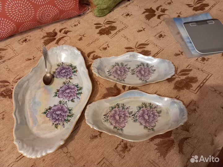 Сервиз из трех сервировочных блюд