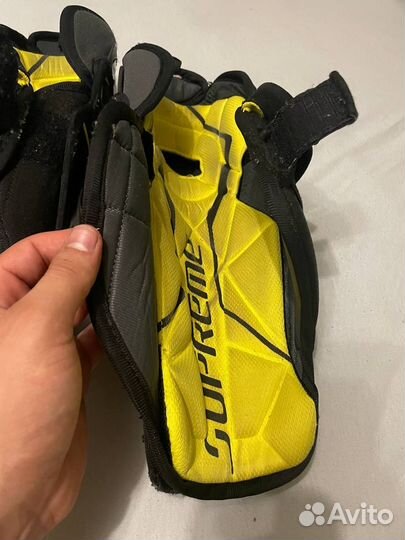 Хоккейные щитки bauer Supreme S29(Jr - 12)