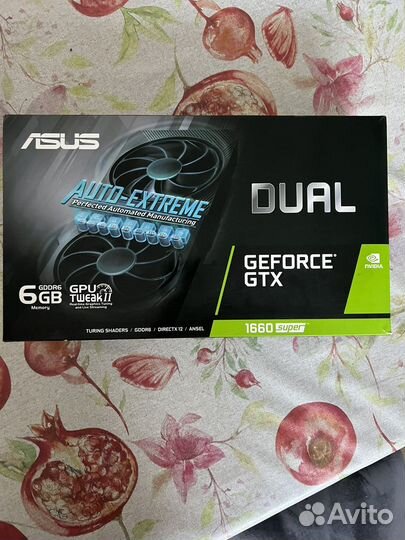 Видеокарта gtx 1660 super 6gb