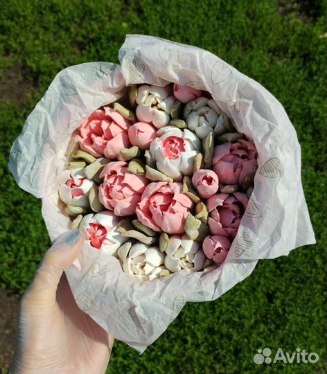 Зефирные цветы