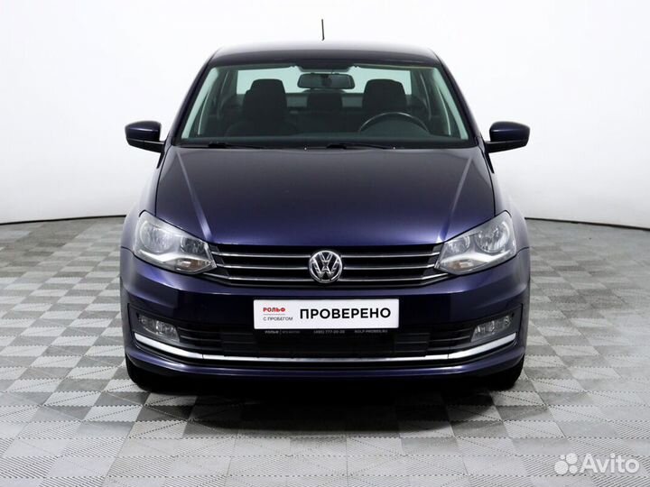 Volkswagen Polo 1.6 AT, 2016, 64 000 км