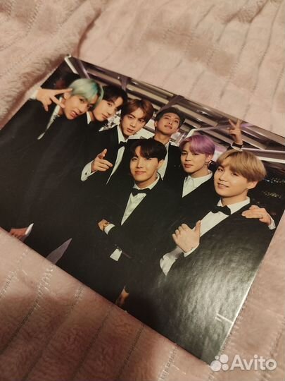 BTS. Открытка