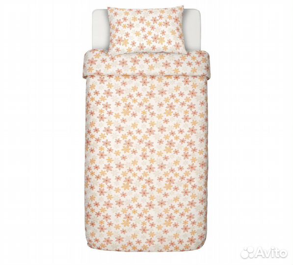 Скэрммал икеа постельное белье цветы