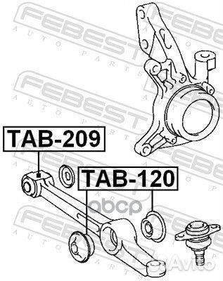 Сайлентблок переднего рычага TAB-120 Febest