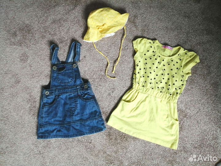 Вещи пакетом на девочку 2-3 года