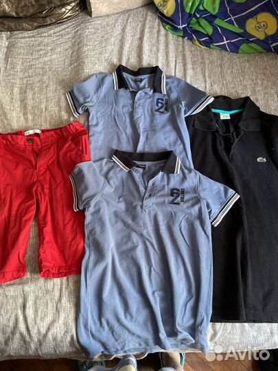 Поло и шорты для мал. на 11-13 лет Зара,Остин