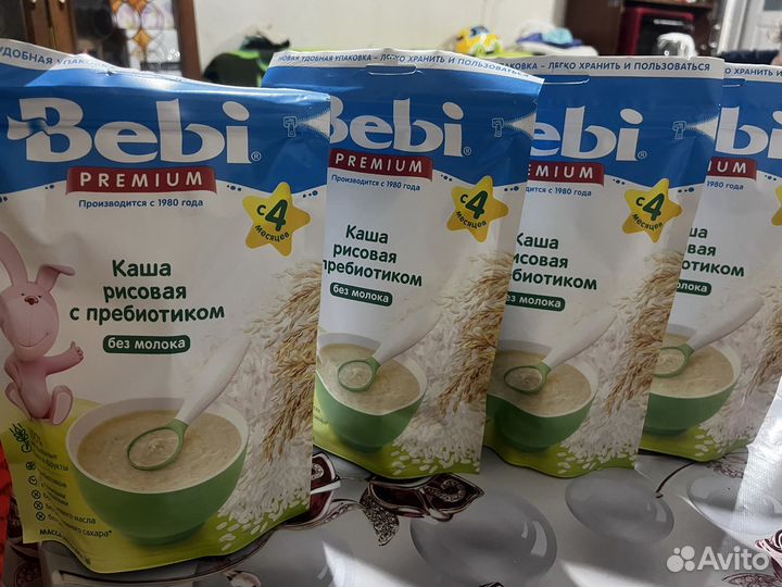 Детские каши безмолочные