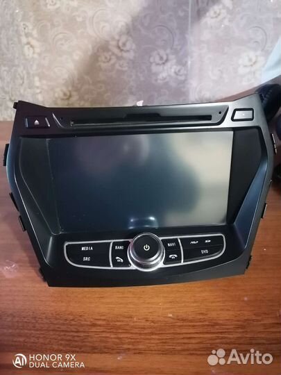 Штатная магнитола Hyundai santa fe