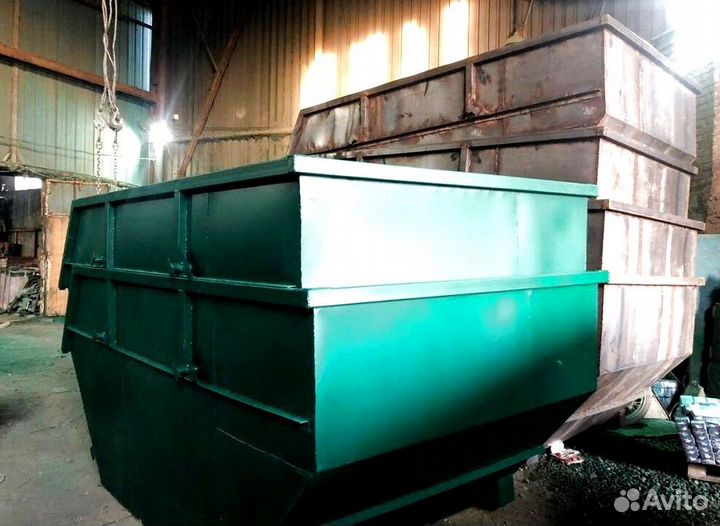 Бункер для мусора, контейнер 8 м3. Арт 1548