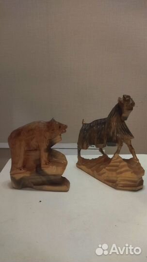 Статуэтка из дерева СССР