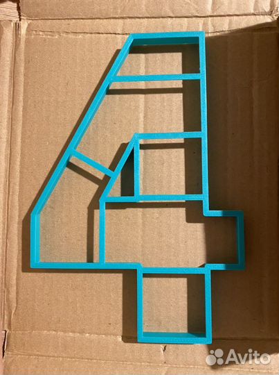 Форма цифра для торта