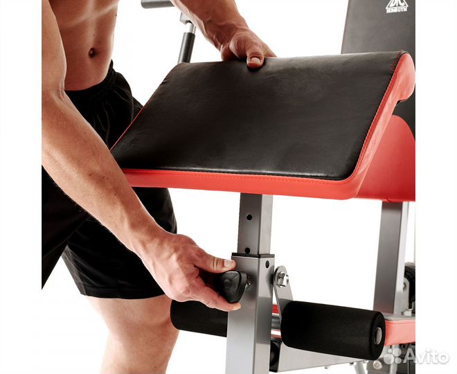 Силовой тренажер (силовая станция) с партой новый