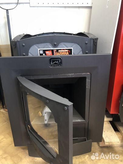 Печь для бани Былина-24 Ч Панорама