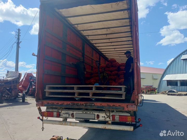 Полуприцеп тентованный Krone SDP27, 2004