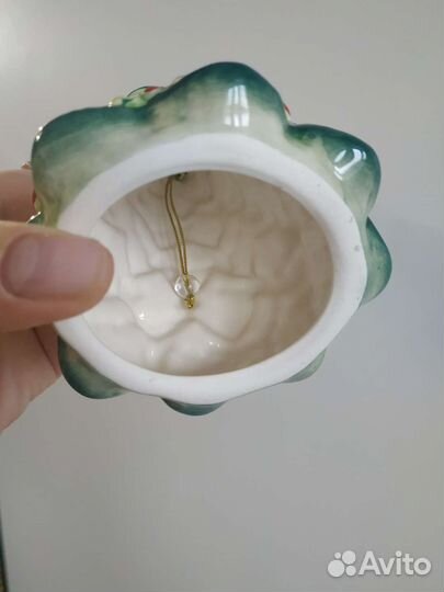 Ёлочная игрушка верже ёлочка- колокольчик