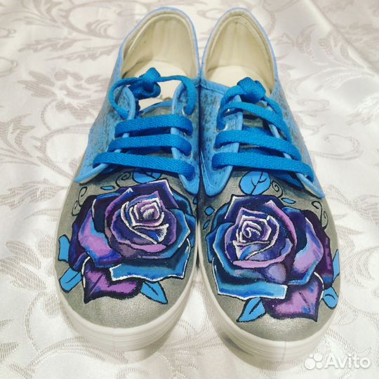 Роспись одежды,текстильной обуви(кеды) -дет/жен/му