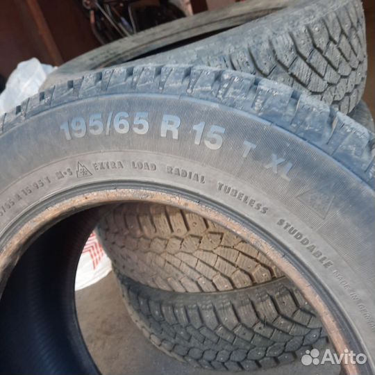 Continental ContiIceContact 195/65 R15