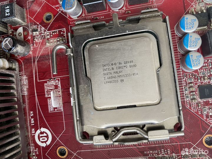 Комплект intel Q8400/4Gb/MSI G31TM-P35