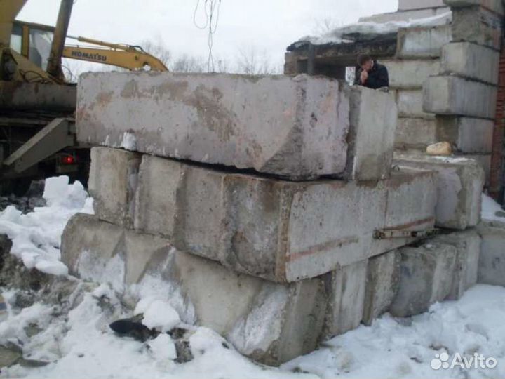 Блоки фундаментные фбс-5, 6