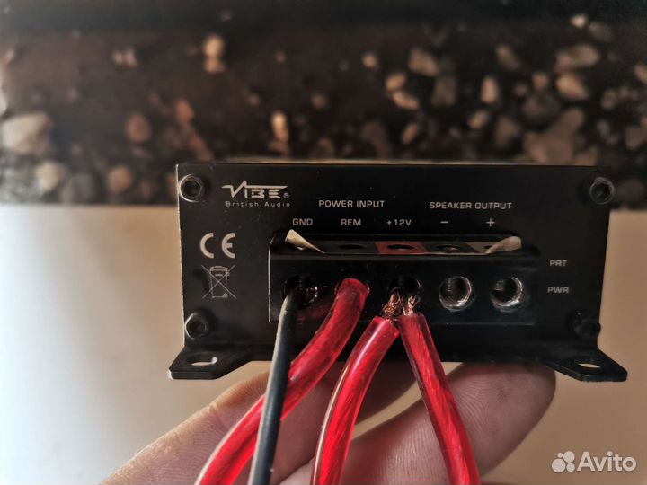 Сабвуфер и усилитель