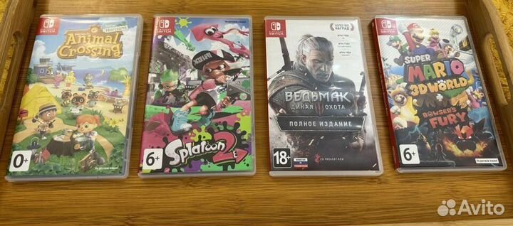 Картриджи для nintendo switch