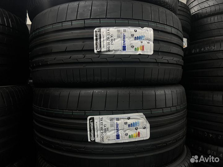 Continental ContiSportContact 6 295/35 R23 и 335/30 R23 107Y