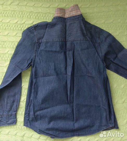 Джинсовая рубашка для мальчика
