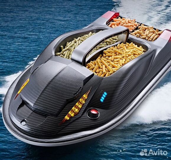 Прикормочный кораблик HJ817 GPS Технология Рыбалки