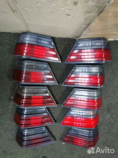 Фонари задние на Mercedes W124 рестайлинг