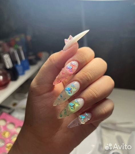 Маникюр с покрытием гель лак