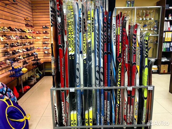 Лыжи в ассортименте