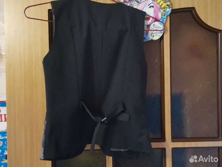 Жилетка для девочки школьная 34