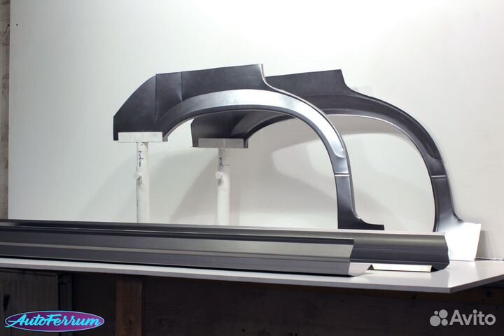 Kia Sportage 1 ремкомплект задних арок и порогов