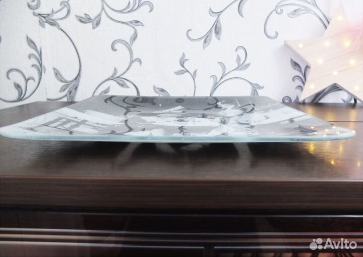 Тарелка / Блюдо / Поднос с фотопринтом