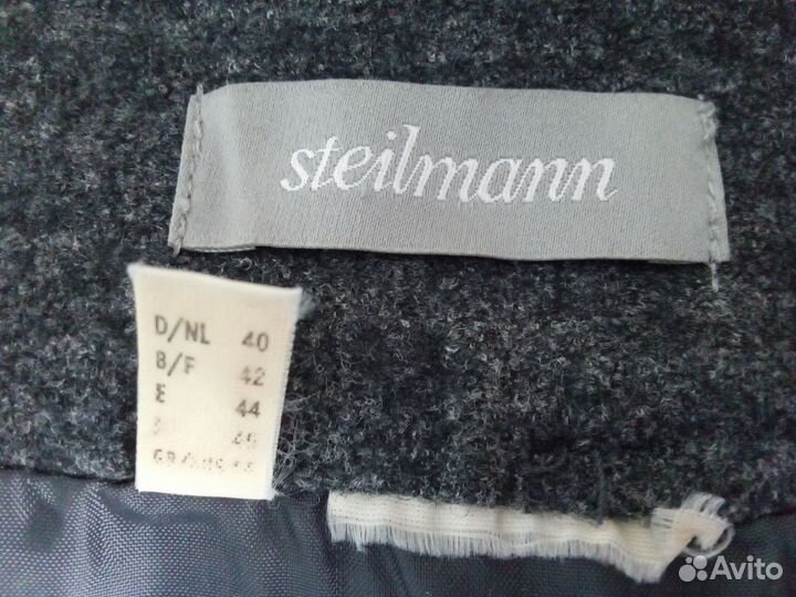 Юбка шерстяная, Steilmann, 44 р., серая