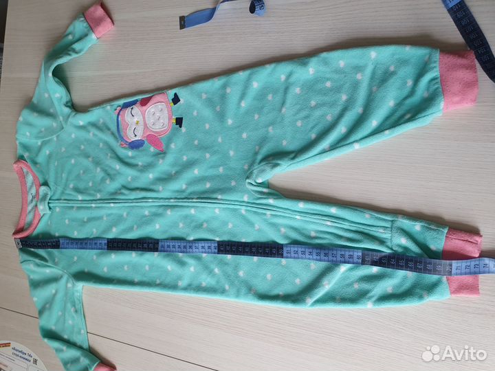 Флисовый комбинезон 86 carters
