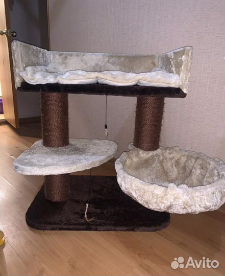 Когтеточка домик для кошки